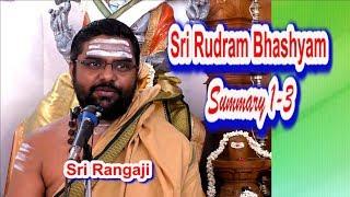 Sri Rudram Anuvaka 1-3 |  ஸ்ரீ ருத்ரம் அனுவாகம் 1-3 | Sri Rangaji - Worship of Peace