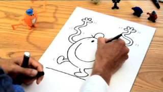 How to Draw the Mr Men characters - Mr Tickle