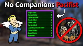 Can You Beat Fallout 4 as a TRUE Pacifist? (NO COMPANIONS)
