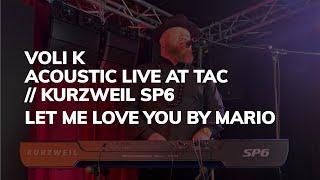 Voli K performing Let Me Love You by Mario | LIVE from TAC