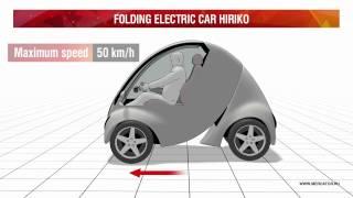 Folding electric car Hiriko
