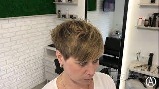 how to cut a short haircut for women/Pixie haircut