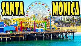 Walking Tour of the SANTA MONICA PIER with NO TOURISTS