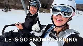 snowboarding & roadtripping home **vlogmas day 19*