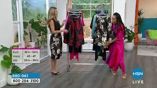 IMAN Global Chic Printed Woven Ballroom Skirt
