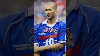 Эволюция Зенидин Зидана #football #evolution