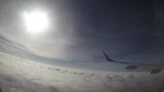 Взлёт на Embraer-195 из а/п "Саратов-Цетральный"