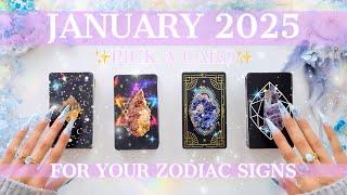 pick 2 timesYOUR January 2025 Personal Prediction (4 Your Zodiac)Tarot ReadingHoroscopez‍️