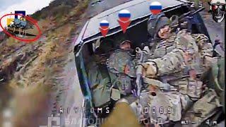 Horrible! Ukrainian FPV drone brutally hunts down Russian soldiers before blowing them up one by one