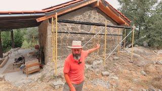 Off-Grid Life in Portugal | Stone Walls and thriving garden