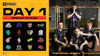 PUBG Global Series 5 Group Stage DAY 1