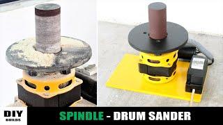 Making Spindle Drum Sander | Homemade Drum Sander | Diy Tools | Diamleon Diy Builds