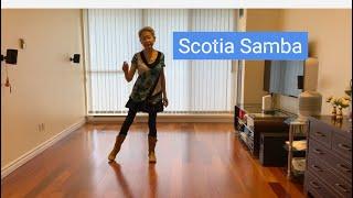 line dance demo - Scotia Samba