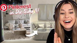 PINTEREST Räume in DIE SIMS 4 nachbauen!  - Die Sims 4 Pinterest Challenge | simfinity