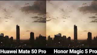 Honor Magic 5 Pro Vs Huawei mate 50 Pro Camera Test Comparison.