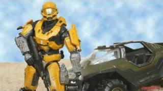 HALO Reach Toys Spartan Hazop Exclusive Rare Toy Review Unboxing