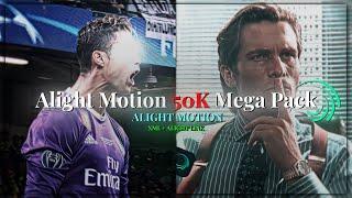 Alight Motion Mega 50,000 Pack | SHAKES , CC , TEXT ANIMATIONS , TRANSITIONS , OVERLAYS | XML & LINK