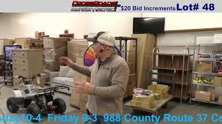 YouTube LIVE  Auction 2/12/25 Starting at 5pm