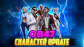 AFTER ( OB47 ) TOP-8 CHARACTER SKILL CHANGED AND FREE FIRE INTRODUCE NEW CHARACTER ( KODA ) 