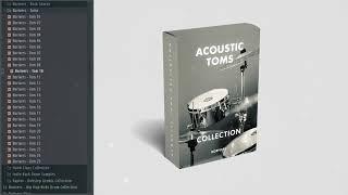 Acoustic Toms Collection | Drum kit | Acoustic Drum Sample Pack