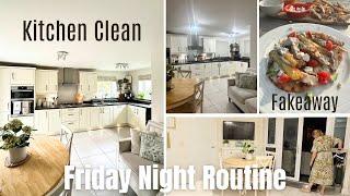 Weekly Evening Kitchen Cleaning Routine