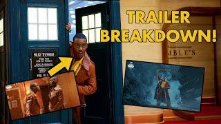 NEW JOY TO THE WORLD TRAILER REACTION & BREAKDOWN! TWO DOCTORS?! Doctor Who Christmas Special!