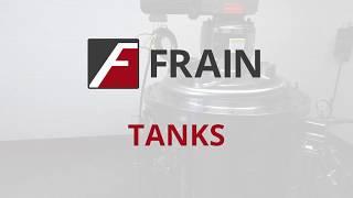 Frain Industrial Tanks | Fermentor, Reactor, Jacketed, Processor, and Single Wall Tanks