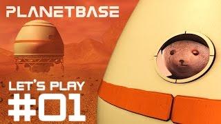 Planetbase #01 - Let's Play Planetbase! (1080p/Deutsch/Gameplay)