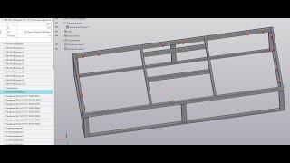 Компас 3D Металлоконструкции. Параметризация