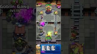 Enough Hard battle  { Do subscribe } #clashroyale #goblin #clashofclans #youtubeshorts #coc