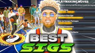 Best DRIBBLE MOVES FOR 5’9-6’4 BUILDS In NBA 2K25! (FASTEST DRIBBLE MOVES/SIGS)