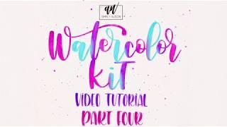 Procreate Watercolor Kit Tutorial- Part Four | Simply Alison (2018)