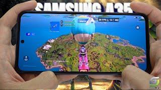 Samsung Galaxy A35 Fortnite Gameplay 2024 | Exynos 1380