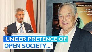 Jaishankar Slams Investor George Soros Over Adani Comment