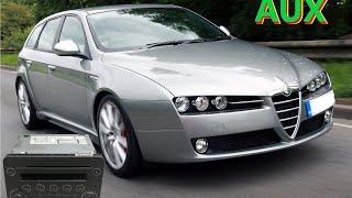 AUX на Alfa Romeo 159. Куда и как поставить?