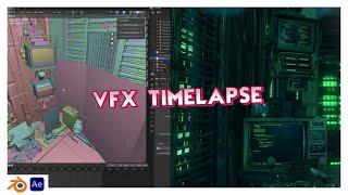 VFX Timelapse: Set extension with Blender