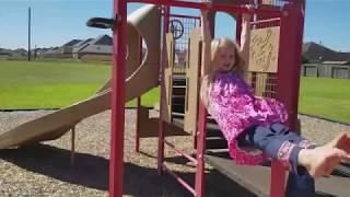 Grace, Age 6 gets her FIRST gymnastics kip on bars!