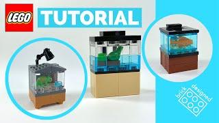 LEGO Aquariums and Tank Builds! Tutorial