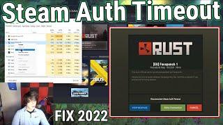 Rust Steam Auth Timeout *FIX* 2023  (EAC Disconnect)