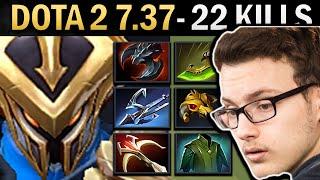 Sven Gameplay Miracle with Satanic and 22 Kills - Dota 2 7.37