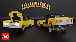 LEGO Lowrider Car with Simulated Hydraulics | Chevy Impala