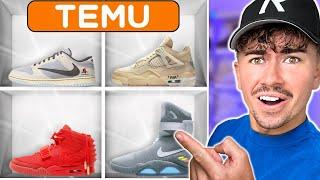 Can I build a $10,000 Sneaker Collection only using TEMU?