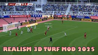 REALISM 3D TURF MOD 2025 - PES 2021 & FOOTBALL LIFE 2025