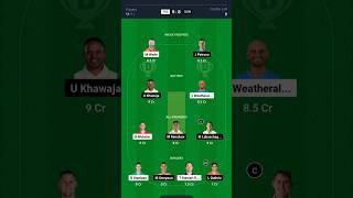 TAS VS QUN dream11 best GL team today match ODD men's cirket ️‍️‍