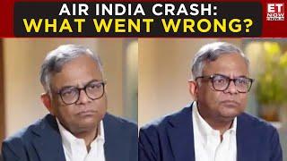 N Chandrasekaran First & Exclusive Interview After Air India Plane Crash | What Exactly Happened?