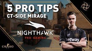 5 Pro Tips - REZ | Mirage - CT Side | Presented by Nighthawk Pro Gaming