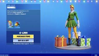 NEW Minty Snowbell Skin in Fortnite!