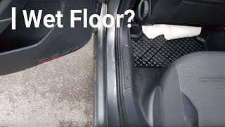 Water Leaking onto Carpet of Rear Door - Volkswagen VW Golf Mk7 MKVII Leaking Through Speaker Seals