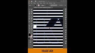 Latter pattern design tricks adobe illustrator || Web Care BD #shorts