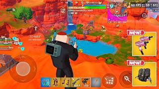 Samsung S23 Ultra 60 FPS Fortnite Mobile Gameplay *54 Elimination Chatper 5 "Zero Build" New Update*